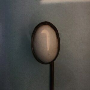 Antique opaline stick pin . Estate Piece